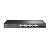 Коммутатор TP-LINK TL-SG3428 24xGE 4xGE SFP L2 JetStream 19" 1U