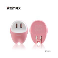   TypeC 220 REMAX RP-U26 Batt Series 33W (Type-C + USB) PD+QCMulti-Compatible Fast Charger