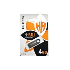 USB Flash Drive 4 Gb HI-RALI Shuttle Black (HI-4GBSHBK) 