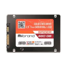  SSD SATA III 480Gb 2.5" Mibrand Spider 7mm (MI2.5SSD/SP480GBST)