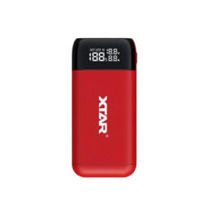   ( Powerbank) Power Bank Case Xtar PB2S Red, 2x18650-21700, USB+Type-C QC+PD, LCD, Box