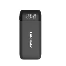   ( Powerbank) Power Bank Case Liitokala Lii-MP2 Gray, 2x18650-21700, USB+Type-C QC+PD, LCD, Box