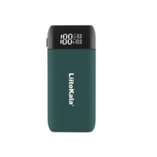   ( Powerbank) Power Bank Case Liitokala Lii-MP2 Green, 2x18650-21700, USB+Type-C QC+PD, LCD, Box