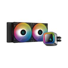 Система рідинного охолодження Deepcool LS520 чорний LGA2066/2011-v3/2011/1700/1200/1151/1150/1155/AMDsTRX4/sTR4/AM5/AM4