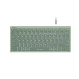 Клавіатура бездротова A4tech FBX51C (Matcha Green) з ножичним перемикачем, зелена