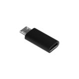 Адаптер Lapara Micro USB Male на USB 3.1 Type-C Female, чорний (LA-MaleMicroUSB-TypeC-Female black)