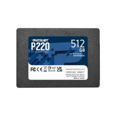 SSD SATA III 512Gb 2.5" Patriot P220 3D NAND 550/500MB/s (P220S512G25) 