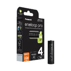  R6 Panasonic Eneloop Pro BK-3HCDE/4CP, AA/(HR6), 2500mAh, LSD Ni-MH, Eco Blister 4, Japan