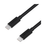 Кабель Type-C/Type-C - 1.0 м Choetech CC0002, C-тато/C-тато, 480 Мбіт/с / USB 2.0, преміум