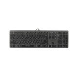 Клавіатура A4Tech FX60H USB (Grey) White backlit Fstyler, USB, біле підсвічування