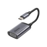Адаптер-перетворювач Baseus Type-C to VGA+PD (CAHUB-O0G) Enjoyment Series
