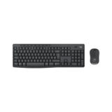 Комплект (клавіатура, мишка) бездротовий Logitech MK370 Black USB (L920-012077)