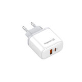 Зарядний пристрій USB 220В Colorway Power Delivery Port PPS (Type-CPD + USBQC3.0) (45W) білий (CW-CHS042PD-WT)