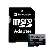  ' 64 Gb microSD Verbatim PRO SDHC ( UH-3 )   47042