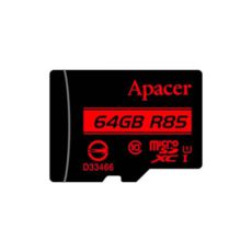  ' 64 GB microSDXC Apacer class 10 R85MB/s (AP64GMCSX10U5-RA)