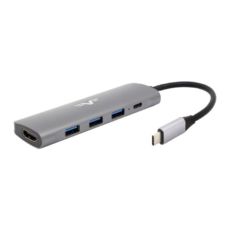 - Type-C Frime 5--1 3*USB3.0, PD, HDMI Space Grey (FH-5in1.312HP)