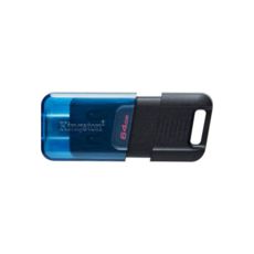 USB 3.2 Flash Drive 64 Gb Kingston DT 80M Type-C Black/Blue DT80M/64GB