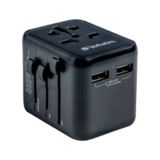 Універсальний адаптер живлення Verbatim UTA-01 (2xUSB) 49543