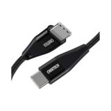 Кабель Type-C/Type-C - 1.2 м Choetech XCC-1003-BK, 60 ватт, преміум