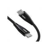 Кабель Type-C/Type-C - 2.0 м Choetech XCC-1004-BK, 60 ватт, преміум