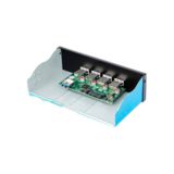 Внутнішній 5.25" USB-хаб Frime USB 3.1 4 x type A VL820 Black (ECF-FP4xTA.53)