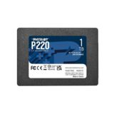 Накопичувач SSD SATA III 1 Tb 2.5" Patriot P220 3D NAND 550/500MB/s (P220S1TB25) БН