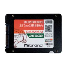 ����������� SSD SATA III 256 Gb 2.5" Wibrand Caiman 7mm Standard (WI2.5SSD/CA256)
