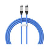 Кабель Type-C/Type-C - 1.0 м Baseus CAKW000203 100W CoolPlay Series Fast Charging Blue