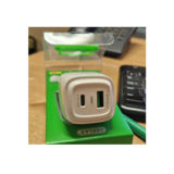 Зарядний пристрій USB 220В GERLAX GA-27PS 3A 20W+PD QC3.0 (MI TURBO CHARGE) білий
