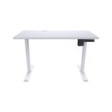 Стіл для геймера Royal 120 Mossa (White), 72 - 115 см, макс навантаження 80 кг