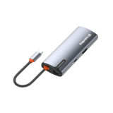 Хаб-юсб Type-C ColorWay USB-C 5-в-1 Type C PD 100W/USB3.0х3/HDMI 4К (CW-HUB01)