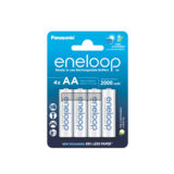 Акумулятор R6 Panasonic Eneloop BK-3MCDE/4CP, AA/(HR6), 2000mAh, LSD Ni-MH, Eco Blister 4шт, Japan