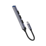 Хаб-юсб Type-C СolorWay USB хаб СolorWay USB-C 4-в-1 USB2.0х3/USB3.0 (CW-HUB04)