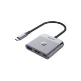 Хаб-юсб Type-C FrimeCom 3-в-1 USB3.0,HDMI (4K/60Hz),PD100W (UC-321)