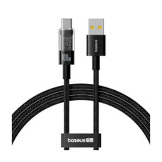  USB 2.0 Type-C - 1.0  Baseus P10373002111-00 Gem Fast-Charging 100W Cluster Black