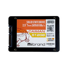  SSD SATA III 512 Gb 2.5" Wibrand Caiman 7mm (WI2.5SSD/CA512GB) Bulk