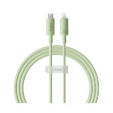  Type-C/Lightning - 1.0  Baseus P10360201631-00 Habitat Series Fast Charging Cable 20W Natural Green