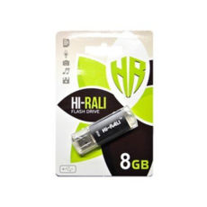 USB Flash Drive 8 Gb HI-RALI Rocket Black (HI-8GBVCBK) 