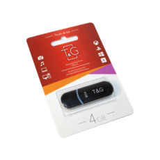 USB Flash Drive 4 Gb T&G Jet 012 Black (TG012-4GBBK) 