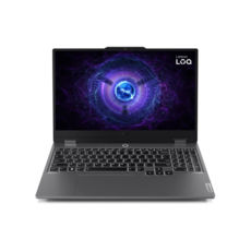  Lenovo LOQ 15IAX9 (83GS0037RM) Luna Gray; 15.6" FullHD 1920x1080 IPS 144Hz , Intel Core i5-12450HX (4P+4E/12T*2.4-4.4GHz), RAM 16GB DDR5, SSD 512GB, nVidia GeForce RTX 4050 6GB GDDR6, 1xUSB 3.2 Gen 2 Type-C, 3xUSB 3.2 Gen 1 Type-A  DOS,  , 2.4kg