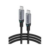 Кабель Type-C/Type-C - 1.8 м Choetech XCC-1002-GY, 100 ватт, преміум