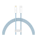 Кабель Type-C/Lightning - 1.0 м Baseus CALD000003 Dynamic Series Fast Charging Data Cable 20W Blue