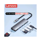 Хаб-юсб Type-C Lenovo S705 4-в-1 USB2.0*2, USB3.0, HDMI (4K/30Hz), Type-C