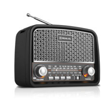   REAL-EL X-520, 3, USB,  SD, FM, Li-Ion 