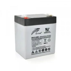    12 5.5 RITAR HR1222W, Gray Case, 12V 5.5Ah ( 90  70  101 (107 ) 1.55kg Q10