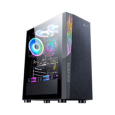    GOLDEN FIELD PHANTOM 1 (1091B) LGA1151 Intel Xeon E3-1230 v6  3.90 GHz  8MB 4  8  ( i7-7700) / 16 GB DDR4 (2 SLOTS) / 256GB SSD 2.5" + 1000 GB HDD 3.5" / Intel B250 / AMD Radeon RX 5700XT 8GB GDDR6 / DisplayPort / HDMI / PSU 1300W / USB2.0/3.0 / LAN / Windows 10 / Minitower ..