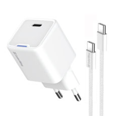   USB 220 Colorway GaN Mini 25W PD Port PPS USB-C  cable Type-C