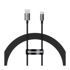 USB 2.0 Type-C - 1.5  Baseus (P10320102114-01) Superior Series Fast Charging 100W  Cluster Black