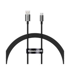  USB 2.0 Type-C - 1.0  Baseus (P10320102114-00) Superior Series Fast Charging 100W  Cluster Black