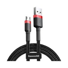  USB 2.0 Micro - 3.0  Baseus CAMKLF-H91 cafule Cable 2A Red+Black